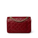 19A Red Aged Calfskin Quilted Mini Reissue Flap - Image 12