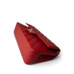 21S Iridescent Red Classic Flap Medium Light Gold Hardware - Image 6