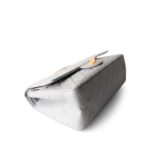 Grey Aged Calfskin Quilted Reissue 225 Flap Antique Gold Hardware - Image 4