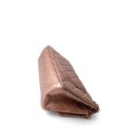 2.55 Rose Gold Grained Calfskin Quilted Medium Double Flap - Image 12