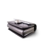 Like a Wallet Flap Bag Gradient Quilted Metallic Lambskin Silver Hardware - Image 6