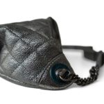 Metallic Calfskin Quilted Banane Waist Bag Bumbag Ruthenium Hardware - Image 8