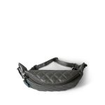 Metallic Calfskin Quilted Banane Waist Bag Ruthenium Hardware - Image 5