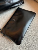 So Black Calfskin Quilted Drawstring 22 Bag small Black Hardware - Image 10