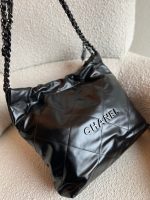 So Black Calfskin Quilted Drawstring 22 Bag small Black Hardware - Image 9