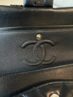 So Black Lambskin Chevron Medium Classic Flap - Image 13