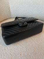 So Black Lambskin Chevron Medium Classic Flap - Image 8