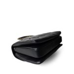 Trendy CC Black Lambskin Quilted Small Light Gold Hardware - Image 8