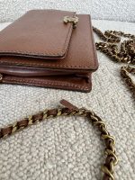 Vintage Brown Caviar Wallet On Chain AGHW - Image 13