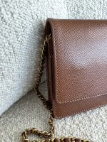 Vintage Brown Caviar Wallet On Chain AGHW - Image 3