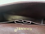 Vintage Brown Lambskin Quilted Classic Flap Small GHW - Image 14