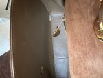Vintage Tan/Brown Suede Quilted Jumbo XL Single Flap 24k GHW - Image 10