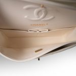 21B Ivory Caviar Quilted Classic Flap Small Light Gold Hardware - Image 13
