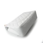 White Caviar Quilted Jumbo Single Flap Gold Hardware - Image 3