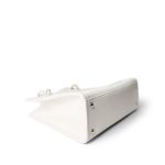 Chanel 22P Small White Zipped Shopping Bag - Image 14