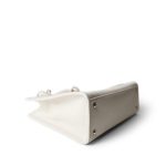 Chanel 22P Small White Zipped Shopping Bag - Image 11