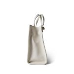 Chanel 22P Small White Zipped Shopping Bag - Image 3