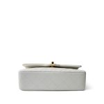 Vintage White Lambskin Quilted Classic Flap Small Gold Hardware - Image 5