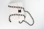 White Lambskin Quilted Mini Square Single Flap - Image 5