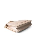12P Pearly Beige Caviar Quilted Wallet on Chain WOC - Image 8