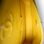 Yellow Caviar Quilted Classic Flap Medium Light Gold Hardware - Image 12
