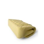 Yellow Caviar Quilted Classic Flap Small Light Gold Hardware - Image 9