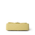 Yellow Caviar Quilted Classic Flap Small Light Gold Hardware - Image 7