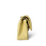 Yellow Caviar Quilted Classic Flap Small Light Gold Hardware - Image 6