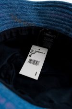 22P Blue Denim Cloche Bucket Hat M - Image 3