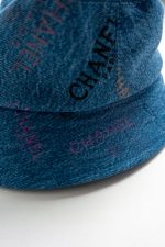 22P Blue Denim Cloche Bucket Hat M - Image 6
