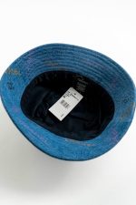 22P Blue Denim Cloche Bucket Hat M - Image 8