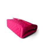 Pink Jersey Quilted XXL Jumbo Single Flap Light Gold Hardware - Image 8