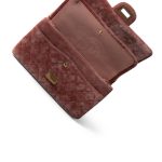 Pink/Rose Velvet Quilted Reissue 2.55 Flap 225 Aged Gold Hardware - Image 10