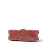 Pink/Rose Velvet Quilted Reissue 2.55 Flap 225 Aged Gold Hardware - Image 7