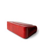 Red Python Jumbo Classic Flap Light Gold Hardware - Image 5
