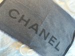 Chanel Cashmere Scarf - Grey - Image 10