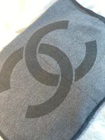 Chanel Cashmere Scarf - Grey - Image 11