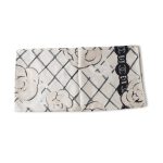 Cc Square Scarf Ivory - Image 4