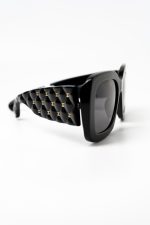 Black CC Sunglasses 5483-A gold cc - Image 2