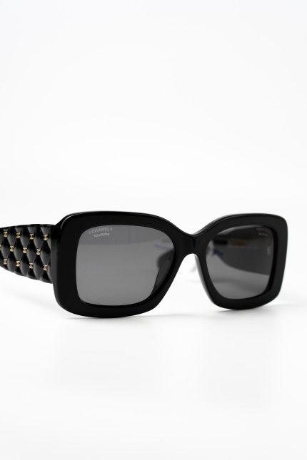 Black CC Sunglasses 5483-A gold cc