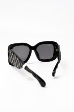 Black CC Sunglasses 5483-A gold cc - Image 6