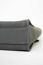 22A Grey Deauville Shopping Tote Small Silver Hardware - Image 14