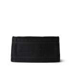 Black Canvas Pearl Medium Deauville Tote Silver Hardware - Image 9