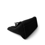 Black Canvas Pearl Medium Deauville Tote Silver Hardware - Image 6