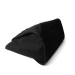 Black Canvas Pearl Medium Deauville Tote Silver Hardware - Image 8
