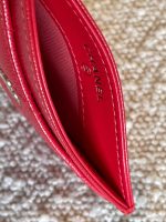 22S Red Caviar Quilted Card Holder LGHW - Image 10