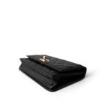 Black 22C WOC Trendy CC Rose Gold Hardware - Image 8