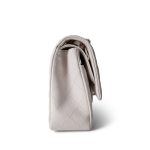 White Caviar Quilted Classic Flap Medium Light Gold Hardware - Image 7