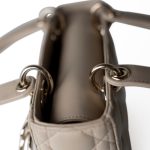 Small Lady Dior Beige Cannage Lambskin Bag - Image 2