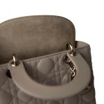 Small Lady Dior Beige Cannage Lambskin Bag - Image 11